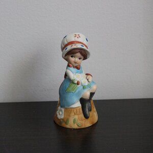 Jasco Taiwan Porcelain Bell Figurine